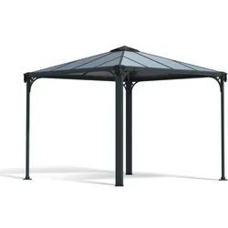 Canopia Palermo Aluminium-Pavillon 3X3 m Grau