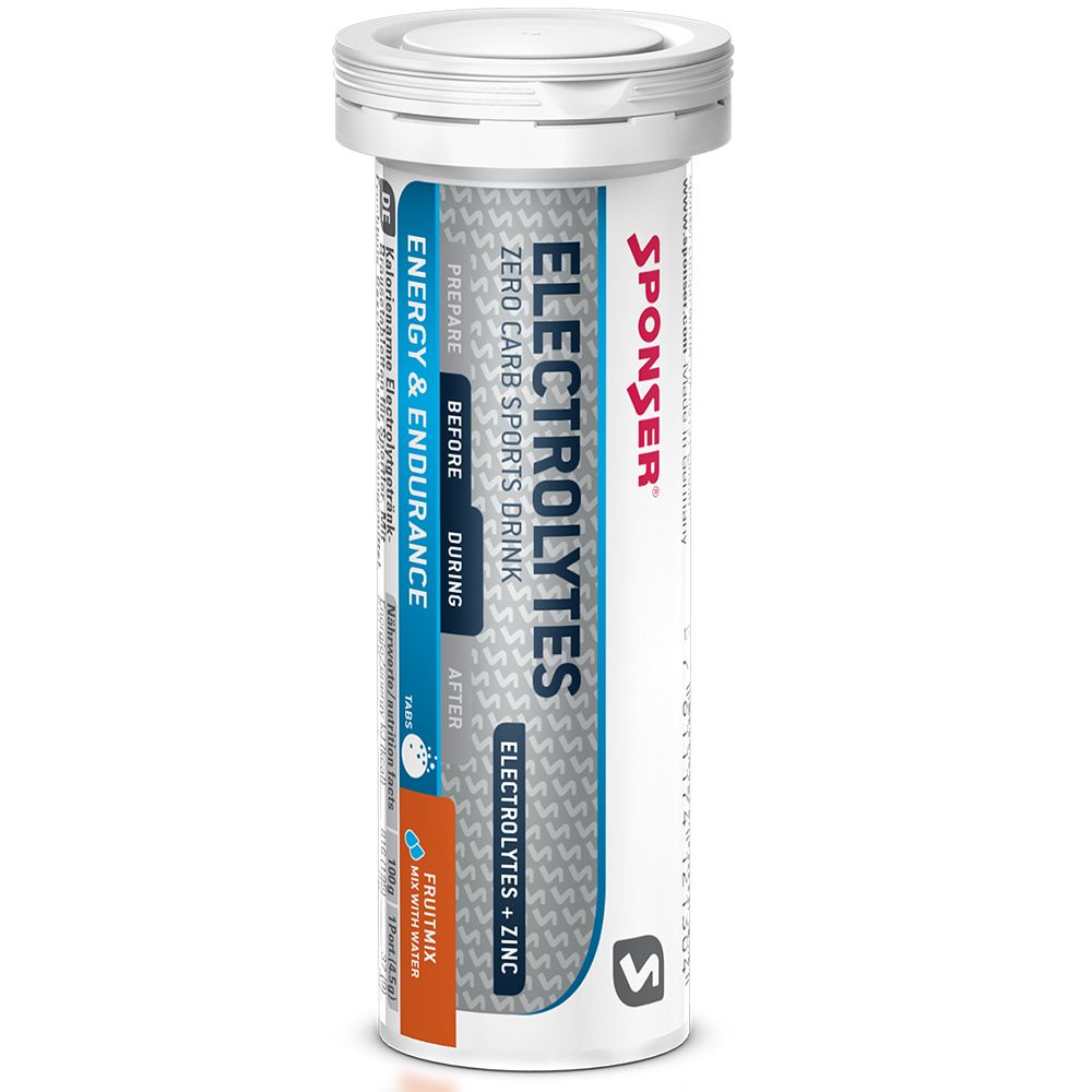 Sponser Electrolytes Tabs Fruit Mix 10 St Brausetabletten