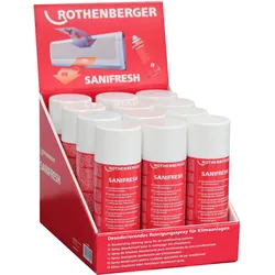 Rothenberger Industrial SaniFresh Reinigungsspray 400ml - 12x SaniFresh 400ml