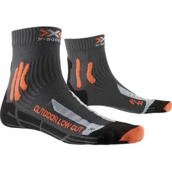 X-SOCKS Trek Outdoor Low Cut Trekkingsocken anthracite/orange 39-41