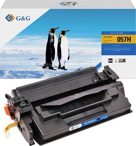 G&G Toner ersetzt Canon Canon Cartridge 057H Kompatibel Schwarz 10000 Seiten NT-PC057XC