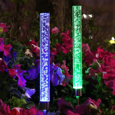 HomeDecorAndMore LLC Solar Powered Bubble Light 2 Pcs