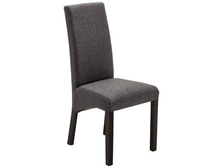 Carryhome Stuhl, Anthrazit, Buche Kolonial, Textil, Buche, massiv, eckig, 47x102x57 cm, Beinauswahl, Stoffauswahl, Esszimmer, Stuhl, Esszimmerstühle