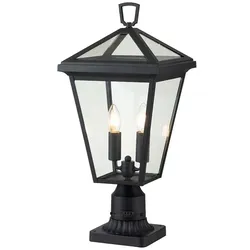 Sockelleuchte Wegeleuchte Außenleuchte Gartenlampe Laterne Glas IP44 H 51,4 cm