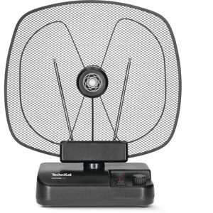 TechniSat Zimmerantenne DIGITENNE TT2 mit Verstärker, für DVB-T2 Fernsehen, DAB+ Radio, mit LTE-Filter