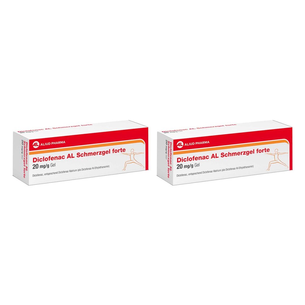ALIUD Pharma GmbH Diclofenac AL Schmerzgel Forte 20 Mg/g 08102660