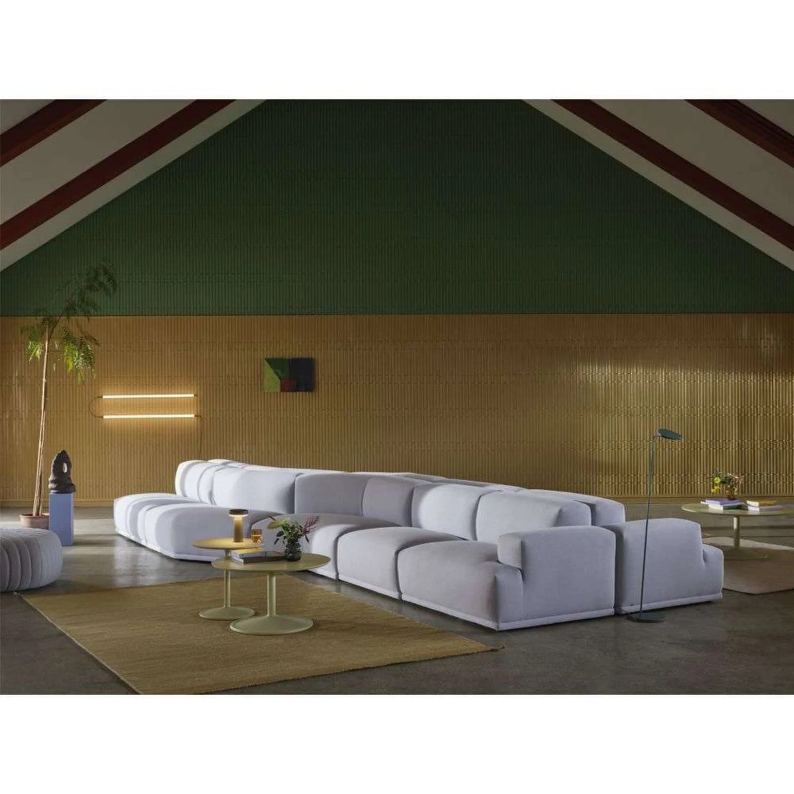 Muuto Fine 1 Wand- en Plafondlamp - Zwart - Aluminium