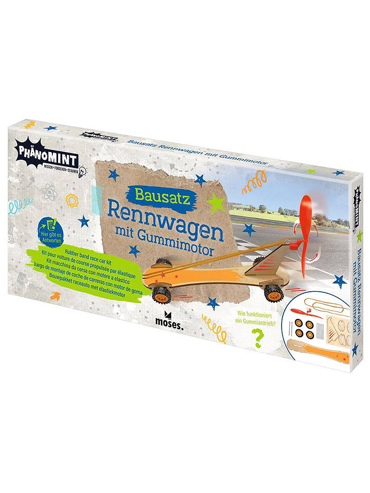 moses. Rennwagen mit Gummimotor - ab 8 Jahren - onesize