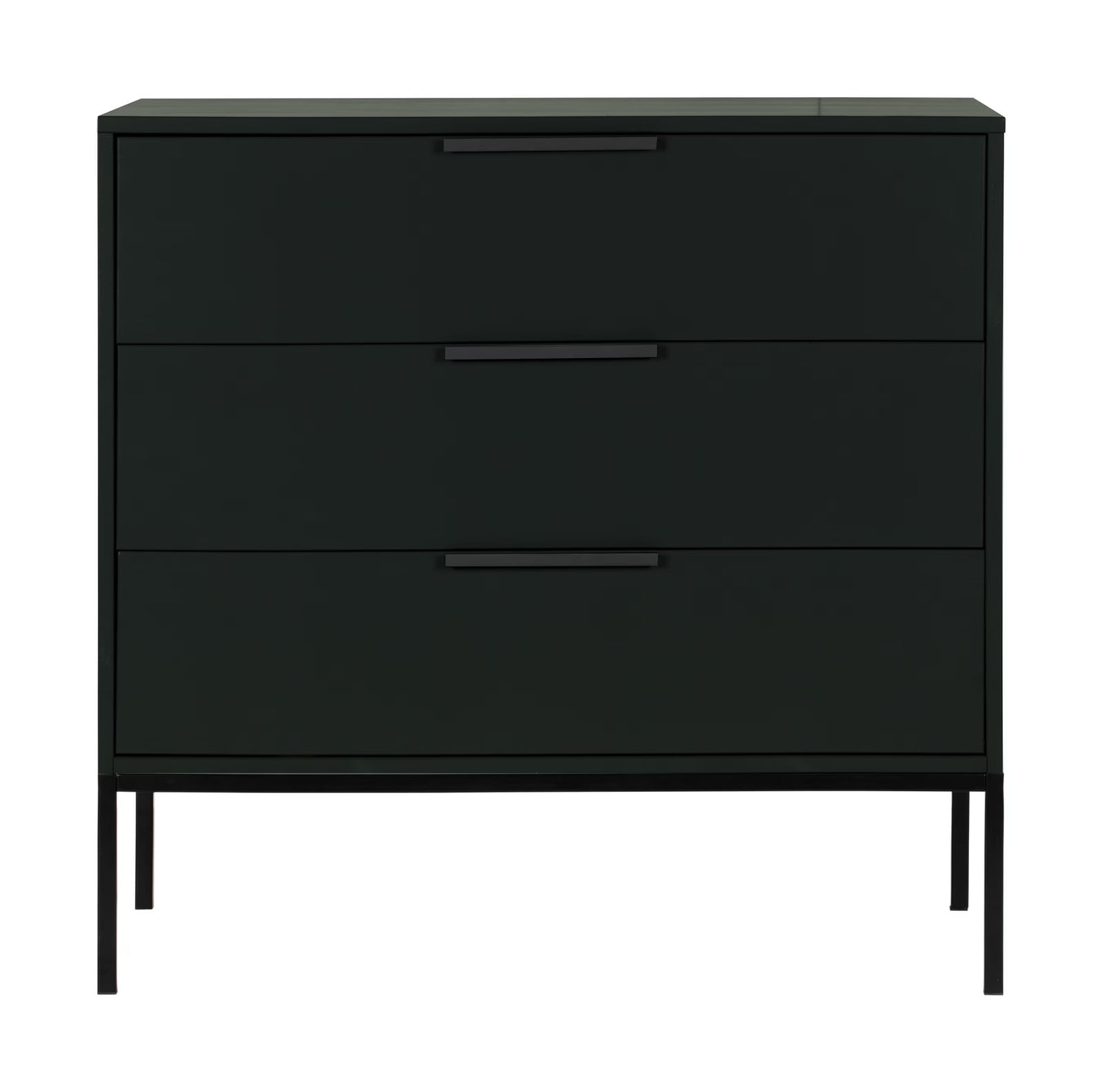 WOOOD Ladekast Adam - Zwart - Modern