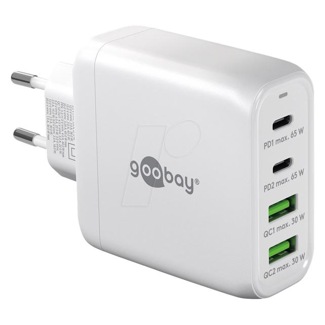 Goobay Multiport Schnellladegerät (68 W, 4 Ports) (64818)