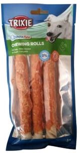 Trixie Denta Fun Chewing Rolls Con Pollo 140g