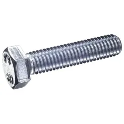 Dresselhaus, Schrauben, Sechskantschraube o. Schaft DIN 933 M10x20 mm galv.verzinkt, 100 Stück (100 Schrauben pro Stück)