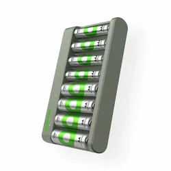 GP Batteries E821 (9 Stk., AA, AAA, Ladegerät inkl. Akku), Akku Ladegerät