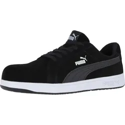 Sicherheitshalbschuhe S1PL "ICONIC SUEDE" - 41 - schwarz