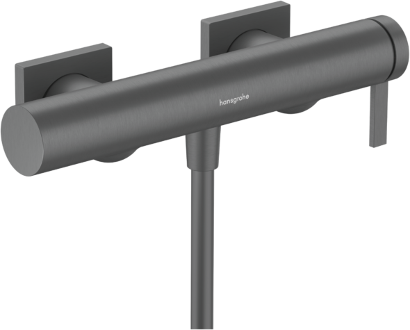 Hansgrohe Tecturis E Einhebel-Brausearmatur 73620340 Aufputz, 1 Verbraucher, brushed black chrome