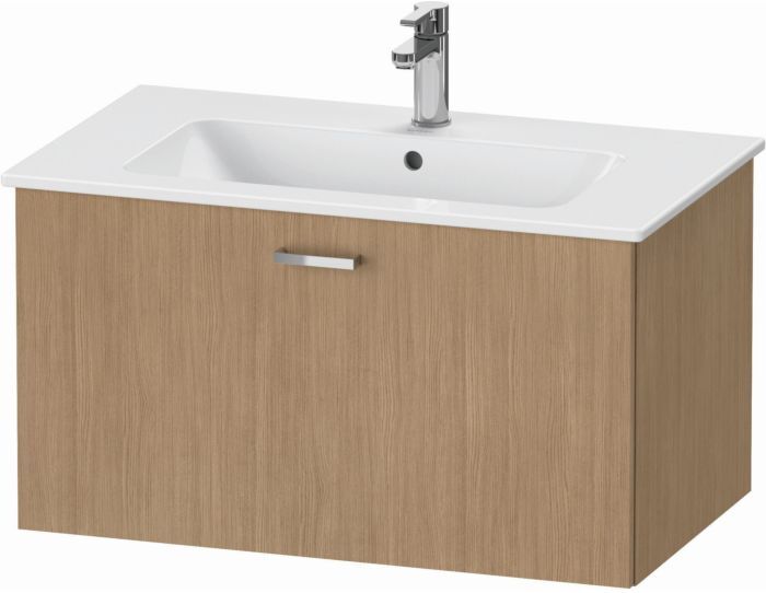 Duravit XBase Waschtisch-Unterschrank XB603105252 80x44x47,5cm, europäische Eiche, 1 Auszug