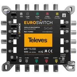 Televes Multischalter 5 in 8 Guß MSE58NCQ