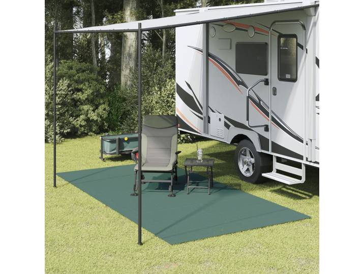vidaXL Zeltteppich Grün 4x2 m