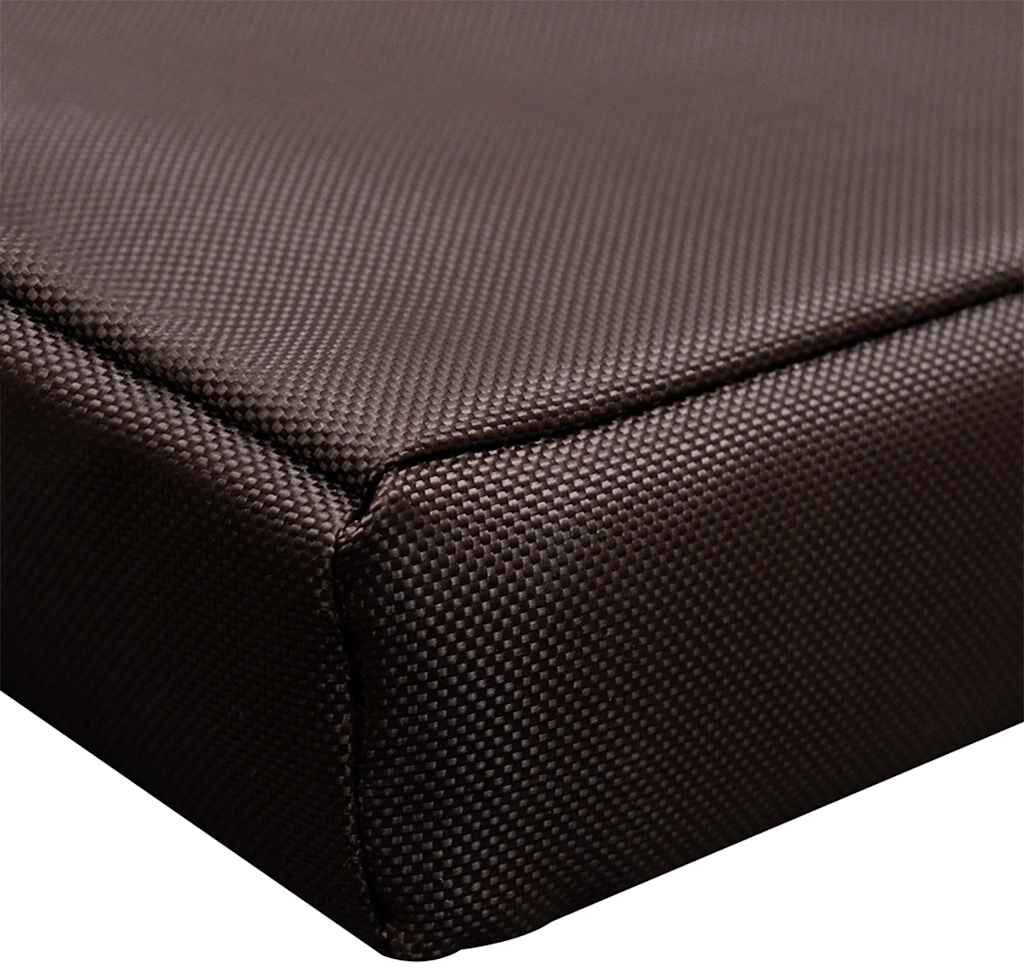 vidaXL Estera para perros rectangular marrón XL Brown