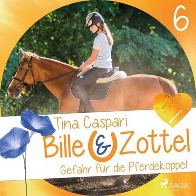 Gefahr auf der Pferdekoppel - Bille und Zottel 6 (Ungekürzt) - Tina Caspari, Audio, 9788726082999
