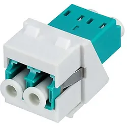 Rutenbeck LC-D Keystone Modul MM, OM3 aqua, rws KMK-LC-D OM3 aqua rw