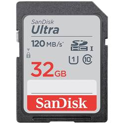 SanDisk Ultra® 32GB SDHC-Karte 32 GB Class 10, UHS-I SDSDUN4-032G-GN6IN