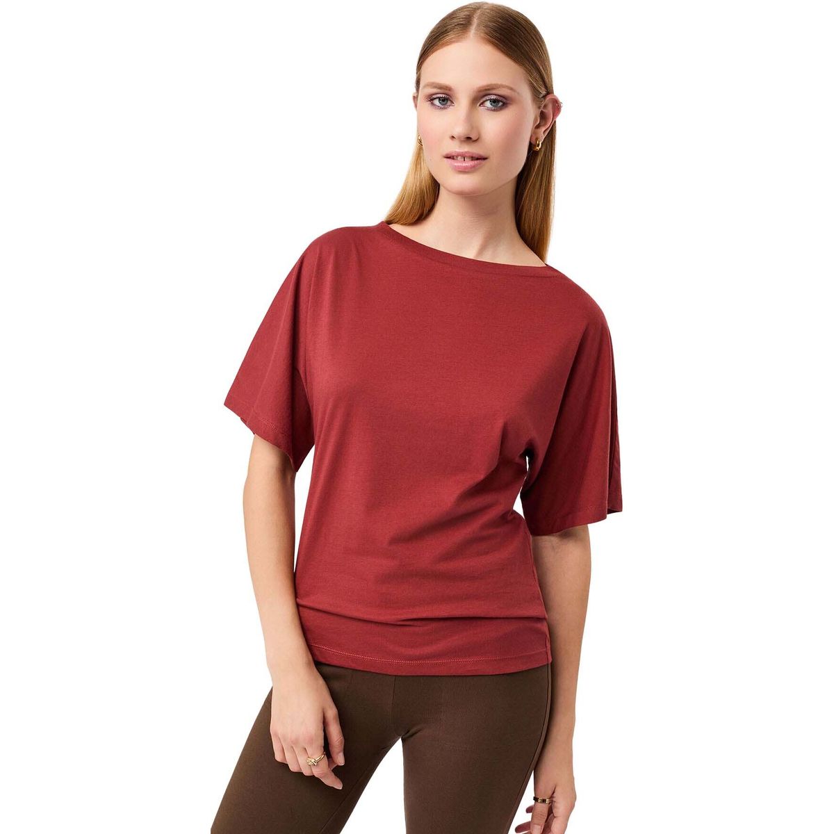 Mandala Butterfly T-shirt siena M TS45JE12-Butterfly-T-Shirt-siena-M