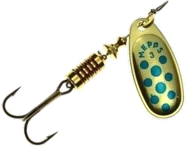 Mepps Aglia Comet Decoree-Gold-Blue-4