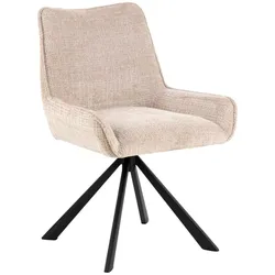 2er-Set Actona Stuhl Eddi Stoff Beige