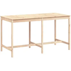 vidaXL Gartentisch 203,5x90x110 cm Massivholz Kiefer