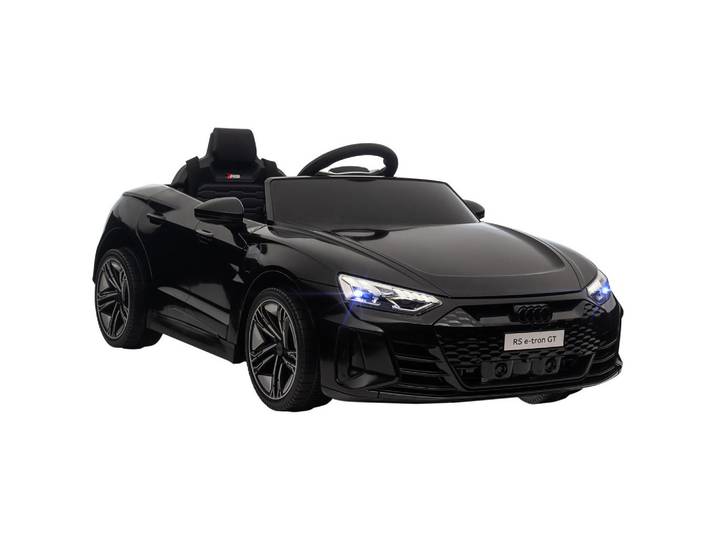 ComfortXL Kinder-Elektroauto De-06108 Audi lizenziert mit Fernbedienung und Sicherheitsgurt Schwarz, Kunststoff, Metall, 58x41x103 cm, Freizeit & Co, Gartenspielzeug, Kinder-Elektrofahrzeuge