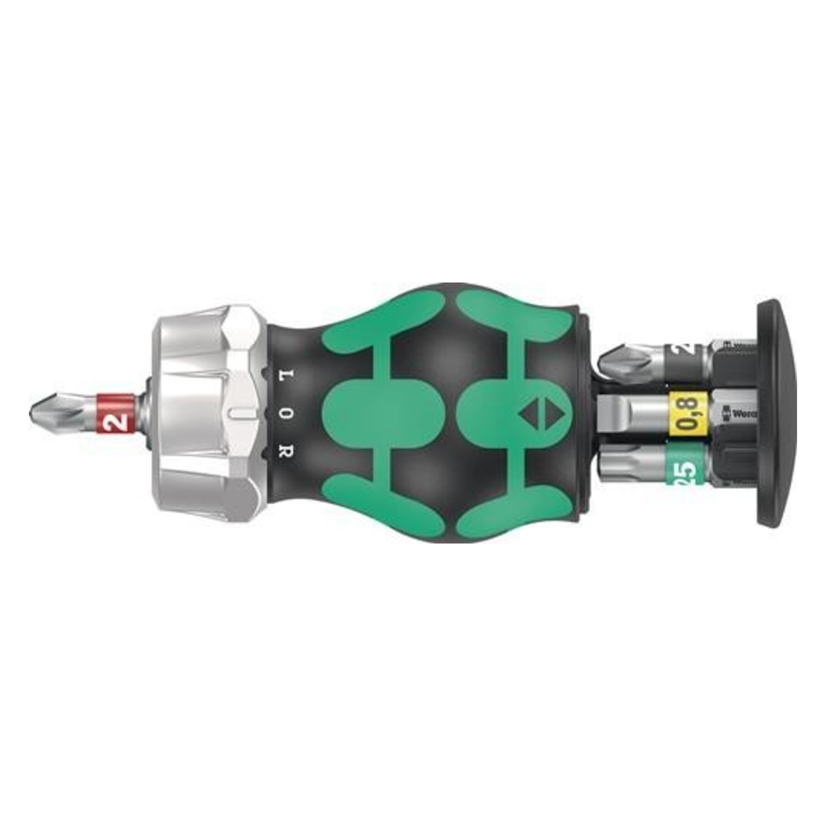 Wera Kraftform Kompakt Stubby Magazin RA 2 (Kreuz Phillips PH, Kreuz Pozidriv PZ) (05008884001)