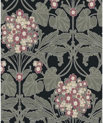 NextWall Hydrangea Floral Peel and Stick Wallpaper