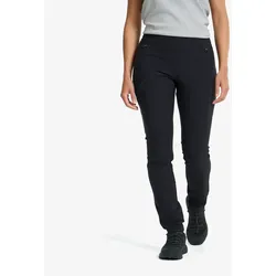 Fjord Stretch Pants Damen Black, Größe:S - Outdoorhose, Wanderhose & Trekkinghose - Schwarz