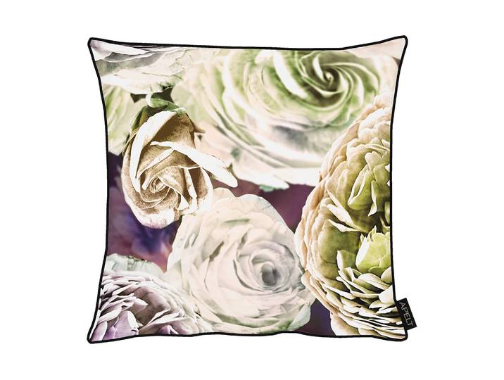 Coussin Anais II Multicolore/Multicolore 45 x 45cm Tissu mélangé