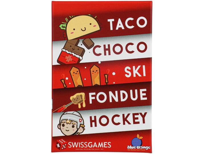 Swissgames Taco Choco Ski Fondue Hockey (Fr-De)