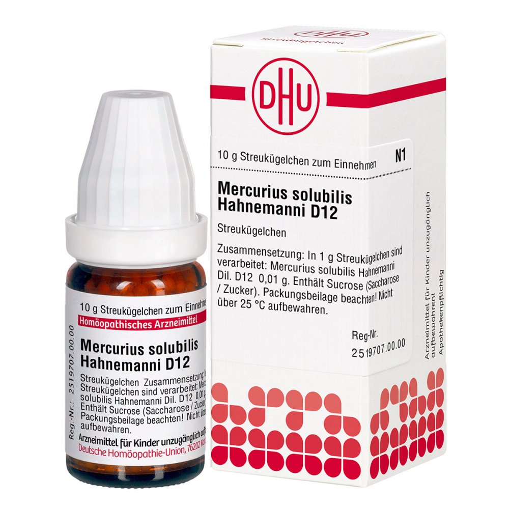 DHU-Arzneimittel GmbH & Co. KG Mercurius Solub. D12 Globuli Hahnemann 01779149