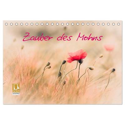 Zauber des Mohns (Tischkalender 2026 DIN A5 quer), CALVENDO Monatskalender