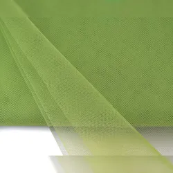 Creativery 150cm Tüllstoff 10m Feintüll Netzstoff für Tütüs Kostüme Dekostoff Dekotüll Lindgrün