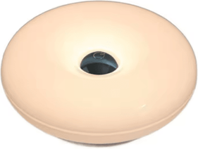 Inspire Picks Donut LED Wall And Desk Lamp Modern Dimmable USB Ambient Light For Home And Office white