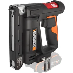Worx, Tacker + Nagelpistole, Akku-Tacker WX 843.9, ohne Akku und Ladegert (Nagelpistole, Tacker)