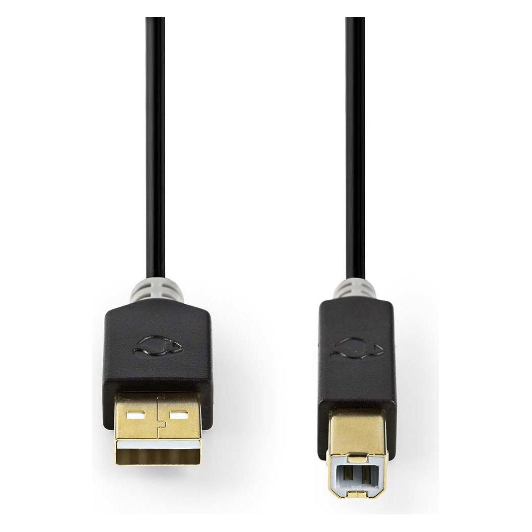 Nedis USB A - USB B (1 m, USB 2.0) (CCBW60100AT10)