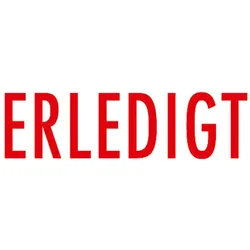 COLOP Textstempel selbstfärbend/100670 rot Erledigt