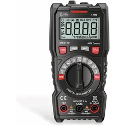 VA, Multimeter, LABS MS0110: TrueRMS Digital-Multimeter, 4.000 Counts (CAT III 600V, Hand-Multimeter)