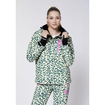 Skijacke CHIEMSEE, Damen, Gr. 34, grün (birch), 100% Polyester, unifarben, regular fit, Jacken Skijacke