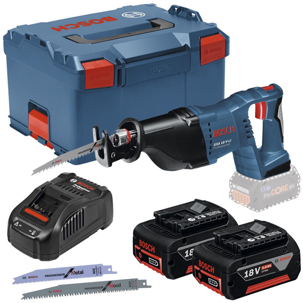BOSCH Professional Akku-Säbelsäge GSA 18 V-LI 060164J00B