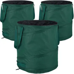 Relaxdays, Komposter + Gartensack, Laubsack (60 l)