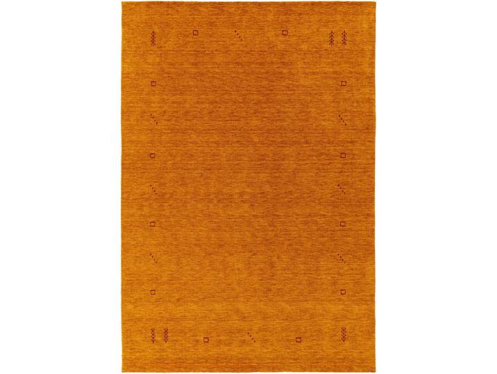 Tapis de laine jaune 160x230