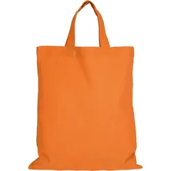 10er, 25er, 100er Midi – Baumwolltasche 28 x 32 cm, mandarin, 100