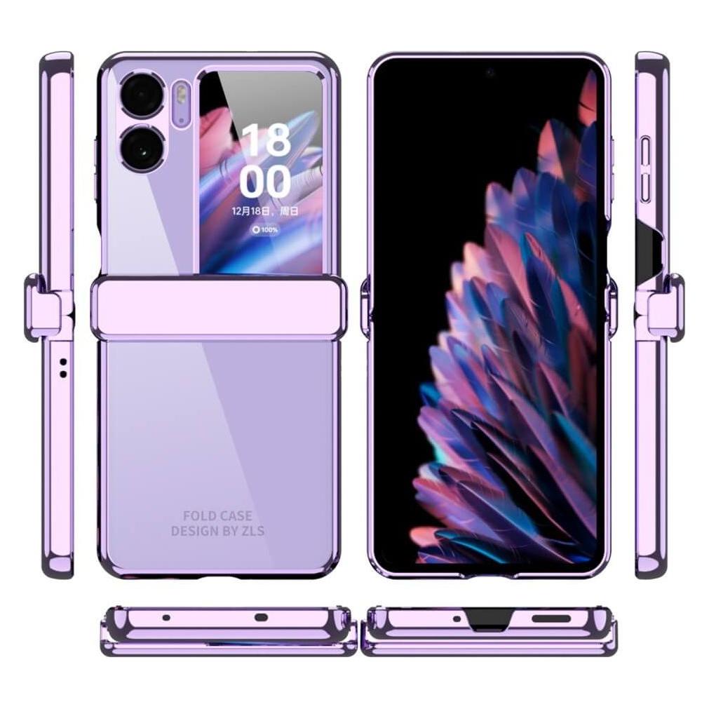 Cover-Discount OPPO Find N2 Flip - Full Protection Schutzhülle violett (Oppo Find N2 Flip) (660129086A)